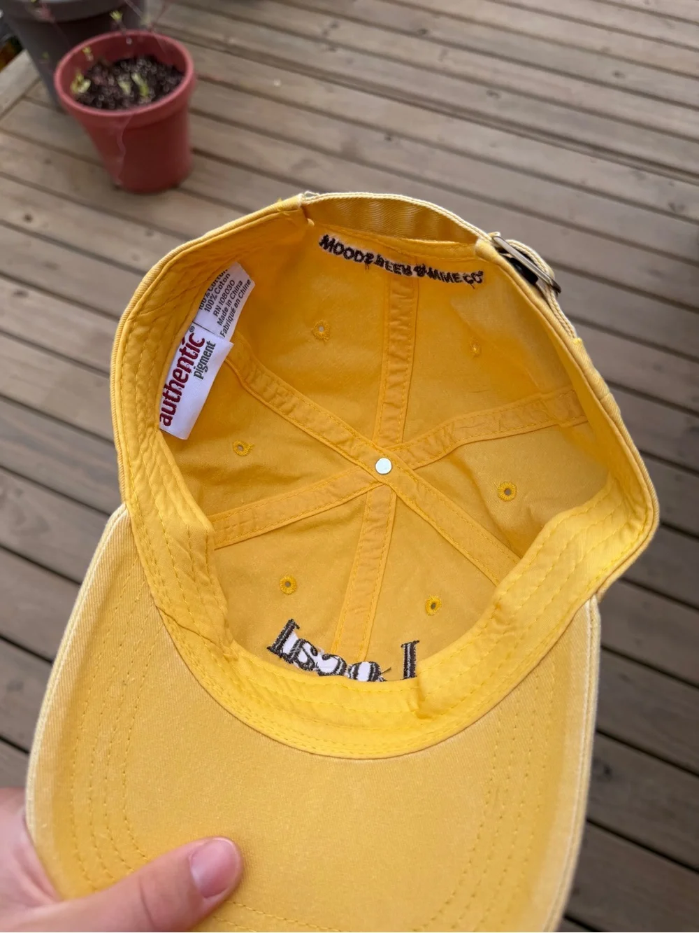 Local Honey Yellow Baseball Cap - Casual Cotton Hat